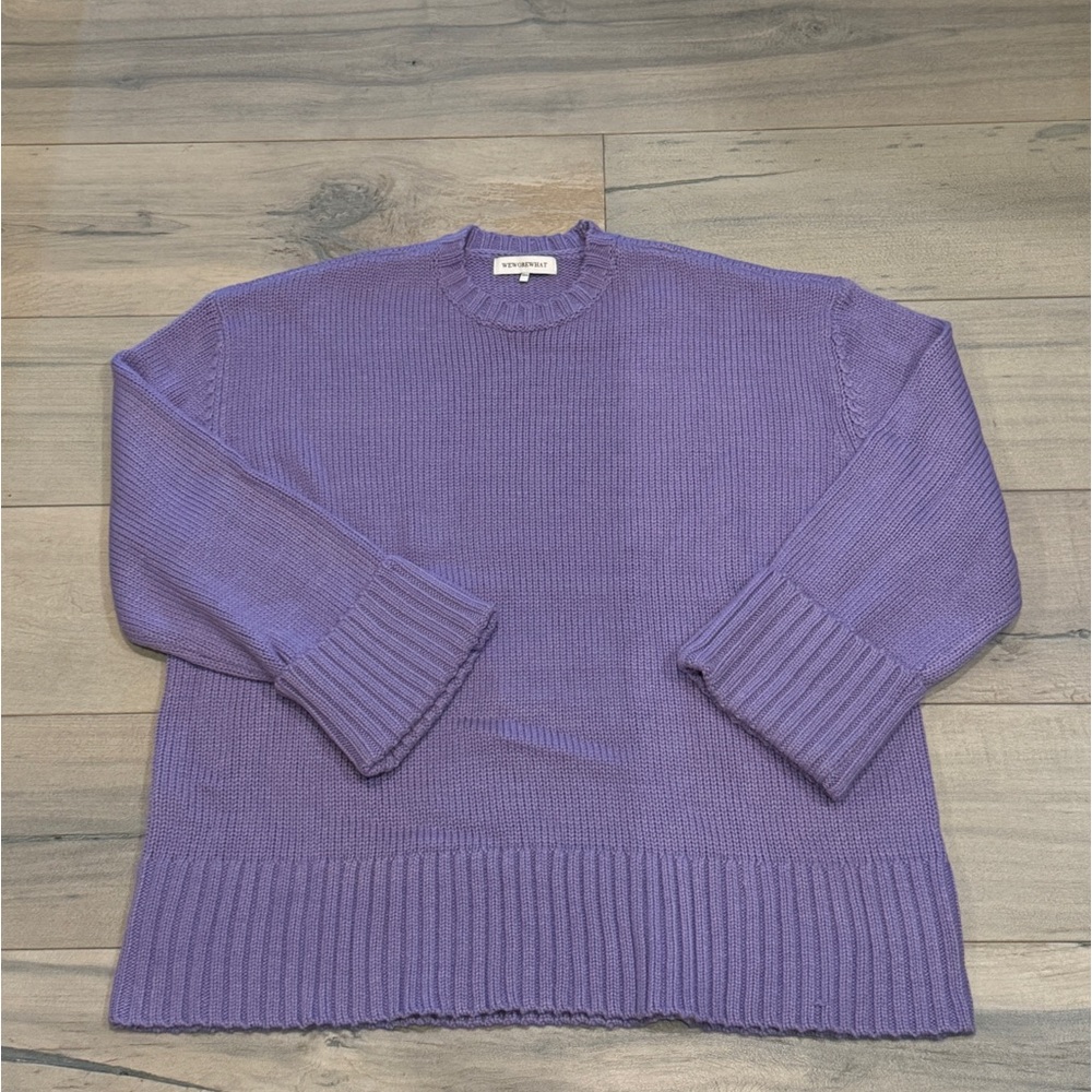 We Wore What oversized sweater